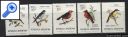 фото почтовой марки: Аргентина 1978 год Михель 1347-1351 Птицы