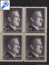 фото почтовой марки: Третий Рейх 1942 год Квартблок Михель 800
