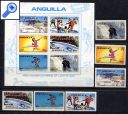 фото почтовой марки: Зимняя Олимпиада Лэйк Плэсид Ангилья