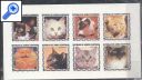 фото почтовой марки: Кошки. Экваториальная Гвинея Малый лист