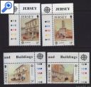 фото почтовой марки: Джерси 1990 год с полем