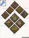 фото почтовой марки: Цветы Коллекция Бурунди 1966 год Михель 233-241