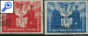 фото почтовой марки: ГДР 1951 год Михель 284-285