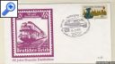 фото почтовой марки: 150 лет Немецкой Железной Дороги FDC's Германия Большая Коллекци 102