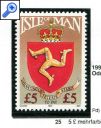 фото почтовой марки: Остров Мэн 1992 год Герб Острова Мэн