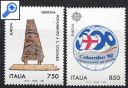 фото почтовой марки: Италия Колумб 1992 год Михель 2213-2214