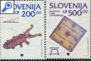 фото почтовой марки: Словения 1998 год Михель 245-246