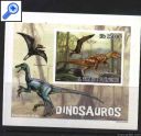 фото почтовой марки: Сан Томе и Принсипи  2010 год Динозавры 1 Номинал 25000