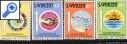 фото почтовой марки: Сан Винсент 1983 год Михель 656-659 ПРОБА