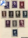 фото почтовой марки: Румыния 1956 год Михель 1614-1621, 1623-1625