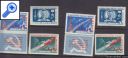фото почтовой марки: СССР 1961 год Соловьев 2560-2565 Зубцовая и Беззубцовая с купоном