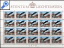 фото почтовой марки: Авиация Лихтенштейн Малые листы