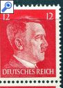 фото почтовой марки: Третий Рейх Стандарт Канцлер 12 пфеннигов