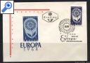 фото почтовой марки: Конверты Австрия 1964 год Европа Септ