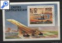 фото почтовой марки: Блоки История авиации Центральная африка