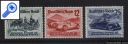 фото почтовой марки: Третий Рейх 1939 год Михель 686-688