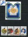 фото почтовой марки: Сиерра Леоне Олимпиада 1987 год Михель 997-1001