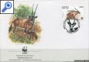фото почтовой марки: Фауна WWF, FDC's конверты