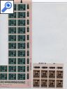 фото почтовой марки: Второй Рейх 1923-24 год Михель 277-296 Деноминация Коллекция из Германии Разновидности Купоны
