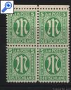 фото почтовой марки: Второй Рейх 1918-1920 годы 5 pf Квартблок