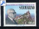 фото почтовой марки: Сан Марино Сандро Пертини