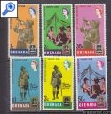 фото почтовой марки: Колонии Великобритании Гренада Бойскауты