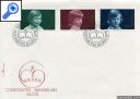 фото почтовой марки: Лихтенштейн 1975 год Михель 620-622 FDC's