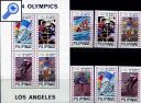 фото почтовой марки: Филиппины Летняя Олимпиада 1984 год Михель 1596-1613