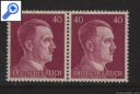 фото почтовой марки: Диктатор 1941 год Сцепка 2 марки Михель 795