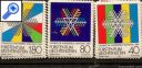 фото почтовой марки: Зимняя Олимпиада Лихтенштейн 1983 год Михель 834-836